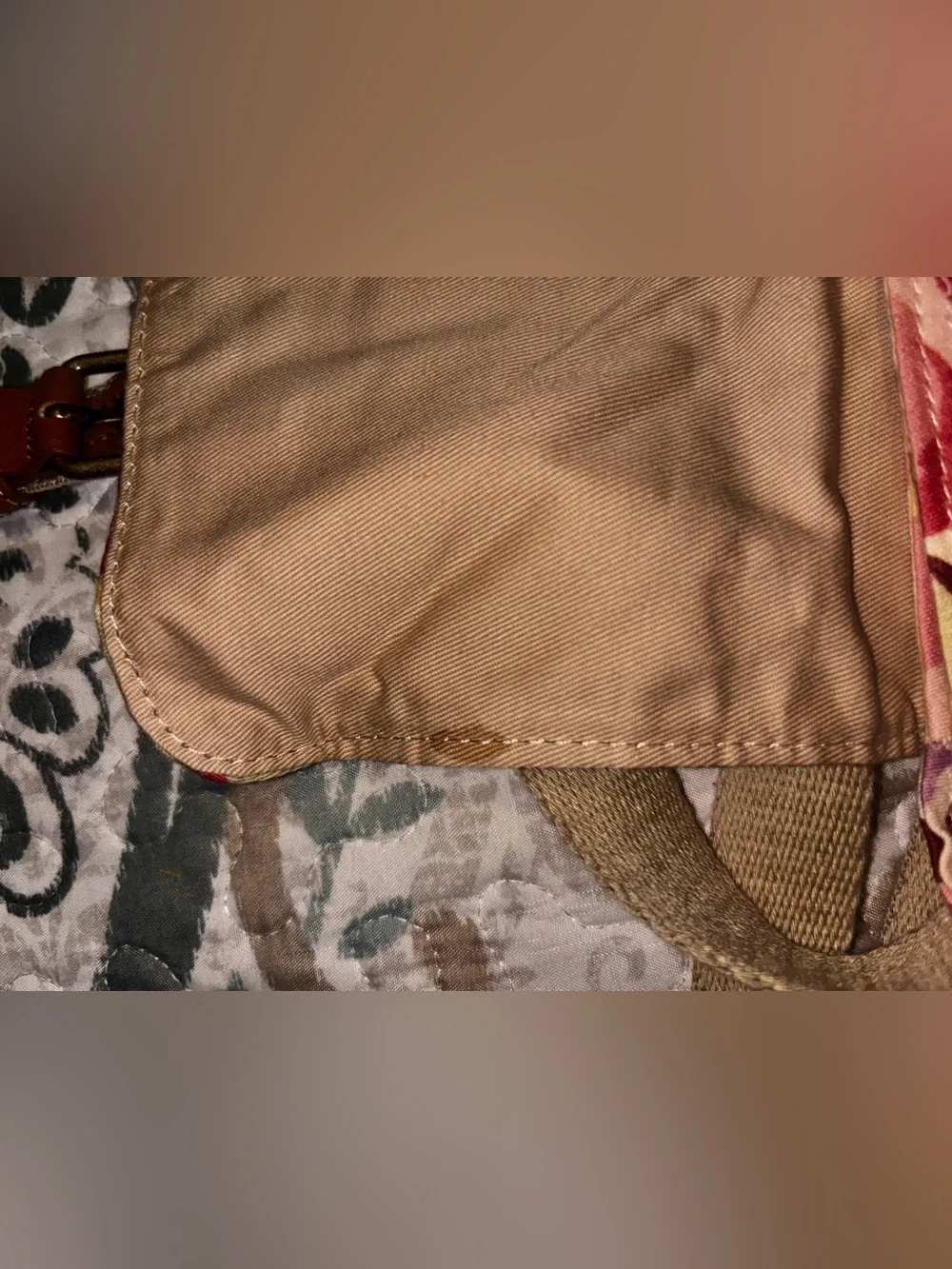 Fossil vintage floral